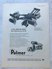 1954 Flugzeug Werbung PALMER